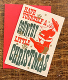 Country Little Christmas Card