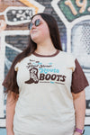 Brown "Boot" T-Shirt