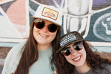 Two-Tone "Sun" Patch Hat
