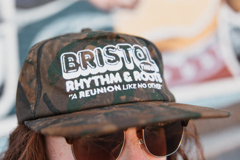 Camo "Bubble Letter" Hat