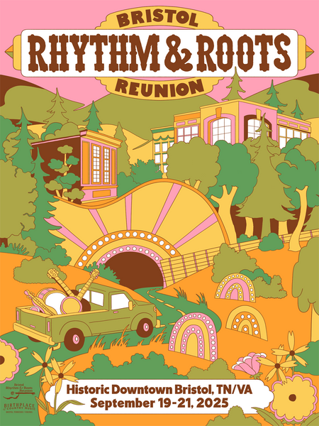 2025 Festival Poster – Birthplace of Country Music