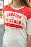 #25 "Jersey" SS T-Shirt (Red / Cream)