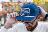 Logo Patch Rope Hat (Navy)
