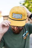 Street Marker Patch Rope Hat (Gold)