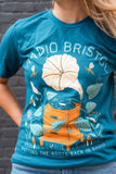 Radio Bristol Honey Bee SS T-Shirt (Blue)