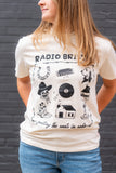 Radio Bristol Tattoo SS T-Shirt (Cream)