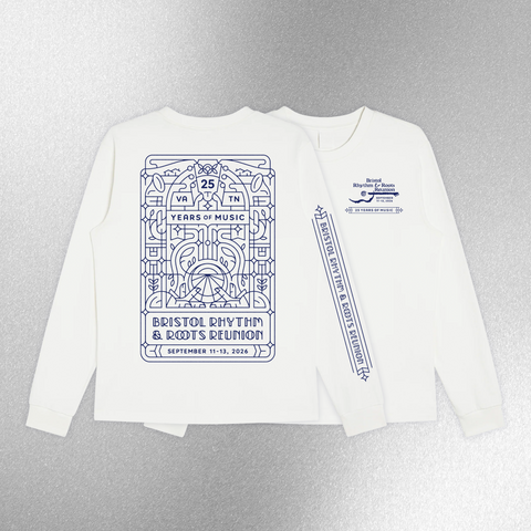 25th Anniversary T-Shirt Long Sleeve (White)