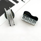 🎹 Dancing Fingers Piano Acetate  Musical-Inspired Claw Clip
