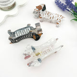Halloween Dachshund Hair Claw Clip