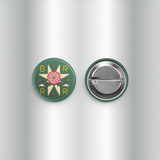 Flower Pinback Button