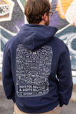 25th Anniversary Hooded Sweatshirt (Navy)