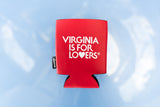 VA lovers koozie