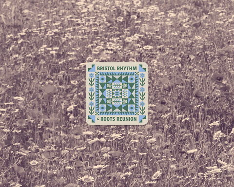 Quilt Square Sticker