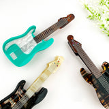 Fun Guitar Acetate Hair Clip, Instrument Shaped Hair Claw