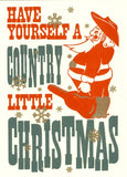 Country Little Christmas Card
