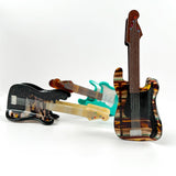 Fun Guitar Acetate Hair Clip, Instrument Shaped Hair Claw