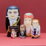 Men of Country Music Wooden Nesting Doll Set