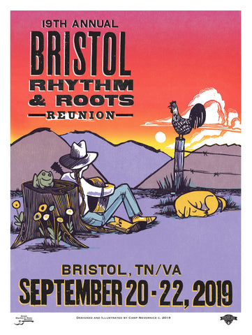 Bristol Rhythm & Roots Reunion Official Poster 2019
